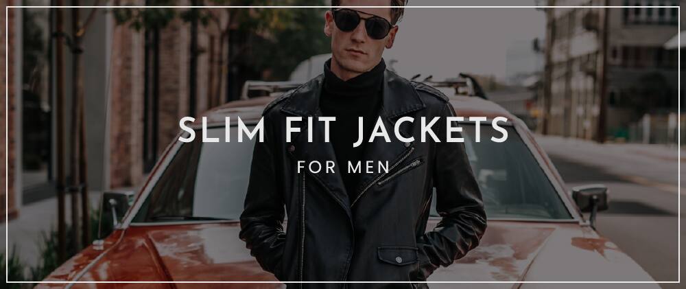 slim fit jackets for men