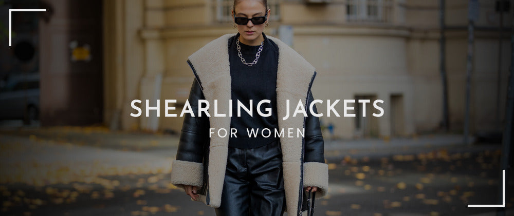 Shearling Jackets for women