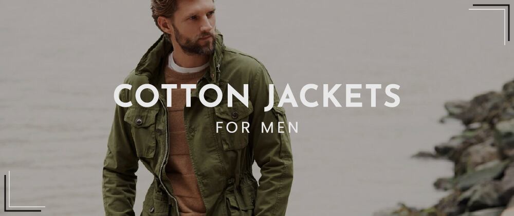 cotton jackets for men