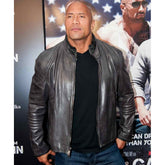 Fast And Furious 7 Dwayne Johnson Leather Jacket