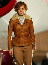 AMELIA EARHART NIGHT AT THE MUSEUM 2 LEATHER JACKET
