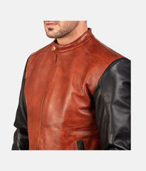 Men's Bomber Biker Jacket