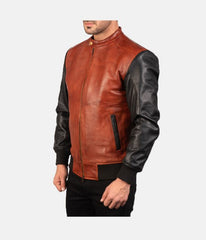 Men's Bomber Biker Jacket