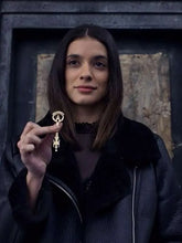 Locke & Key Dodge Laysla De Oliveira Shearling Leather Jacket