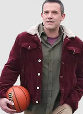 Maroon corduroy jacket