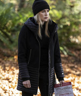 DCs Legends Of Tomorrow S05 Caity Lotz Black Coat With Hood