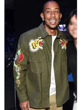 Fast X Tej Parker Ludacris Green Cotton Jacket