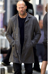 Fast and Furious 8 Jason Statham Leather Coat