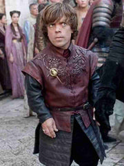 Real distressed leather vest