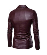 Genuine-Leather-Mens-Slim-Fit-Blazer-Jacket