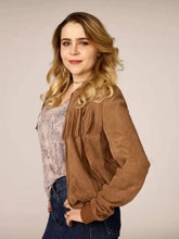 Good Girls Mae Whitman Annie Marks Brown Fringe Jacket
