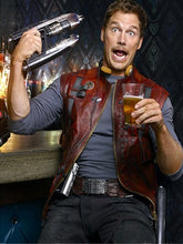 Guardians of the Galaxy Peter Quill Star Lord Leather Vest