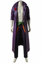 Injustice 2 Joker Purple Leather Coat