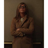 The Morning Show Jennifer Aniston Brown Wool Coat
