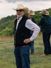 Jon Avnet The Last Rodeo 2025 Black Cotton Vest