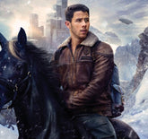 Jumanji 3 Nick Jonas Leather Jacket