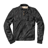 Cafe Racer Brando Motorcycle Quilted Leather jacket