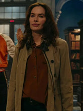 Gunpowder Milkshake Lena Headey Brown Trench Coat