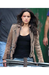 Letty Ortiz Fast And Furious 7 Leather Jacket