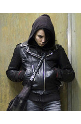 Lisbeth Salander The Girl With The Dragon Tattoo Leather Jacket