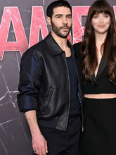 Madame Web Tahar Rahim Premiere Black Leather Jacket