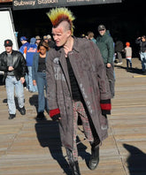 Matt Smith Caught Stealing 2025 Brown Coat