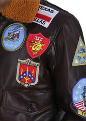 Maverick Top Gun Tom Cruise Bomber Leather Jacket