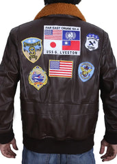 Maverick Top Gun Tom Cruise Leather Jacket