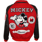 Michael Jackson Mickey Mouse Letterman Jacket
