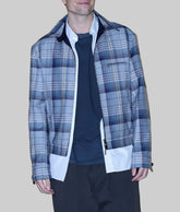 Mickey 17 Robert Pattinson Plaid Cotton Jacket