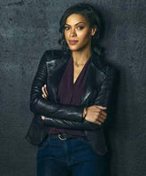 Nancy Drew Detective Karen Hart Black Leather Jacket