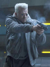 Pilou Asbæk Ghost in the Shell Batou Leather Jacket