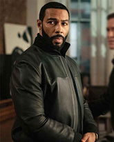 TV Series Power Omari Hardwick Black Leather Jacket