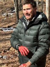 Scott Eastwood Alarum 2025 Green Puffer Jacket