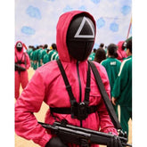 Squid Game Guard Pink Jumpsuit