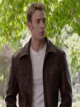 CHRIS EVANS CAPTAIN AMERICA STEVE ROGERS JACKET