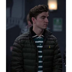 Ted Lasso Billy Harris Black Puffer Jacket