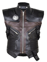 The Avengers Jeremy Renner Hawkeye Leather Vest