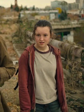 Bella Ramsey The Last Of US Ellie Williams Maroon Hoodie