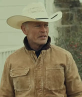 The Last Rodeo 2025 Neal McDonough Brown Cotton Jacket