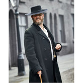 Tom Hardy Peaky Blinders Alfie Solomons Wool Trench Coat