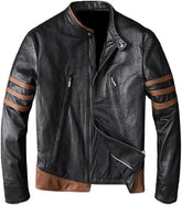 X-Men Origins Wolverine Motorcycle Leather Jacket
