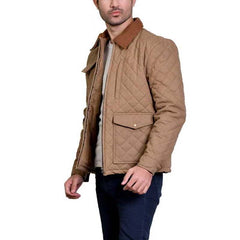 Yellowstone Season 4 Kevin Costner John Dutton Quilted Jacket