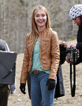 Heartland Amber Marshall Brown Leather Jacket