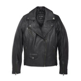 Harley Davidson Women's Motorcycle Black Leather Jacket