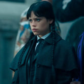Jenna Ortega Wednesday Season 2 Wool Coat Costume
