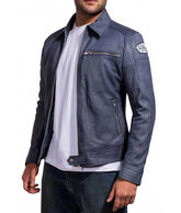 Aaron Paul Need For Speed Blue Jacket