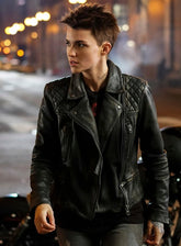 RUBY ROSE BATWOMAN LEATHER JACKET