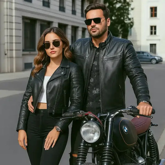 How to Style a Café Racer Leather Jacket Men’s & Women’s Edition