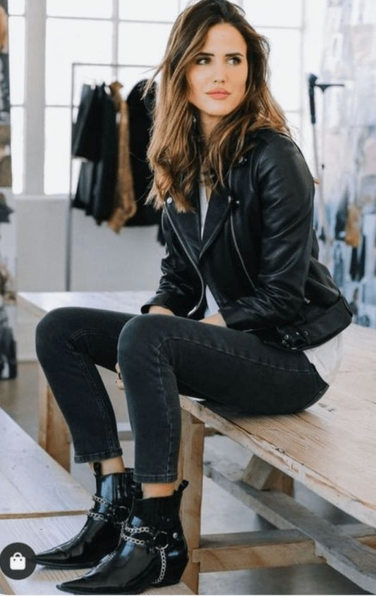 Women’s Biker Leather Jackets: How to Style Them for Every Season